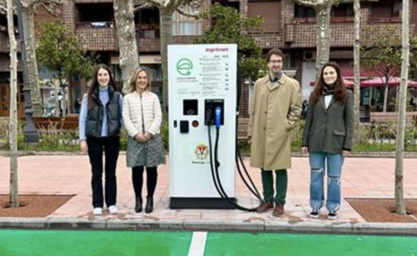 INAUGURACIÓN DEL PRIMER PUNTO DE RECARGA DE VEHÍCULO ELÉCTRICO DE INGETEAM EN BEASAIN